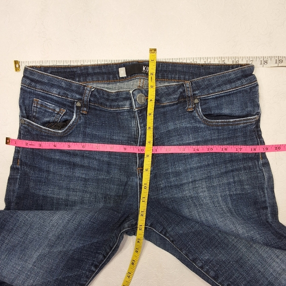 Cut From The Kloth Lauren Crop Straight Leg Jeans Size 12 . - Picture 5 of 11